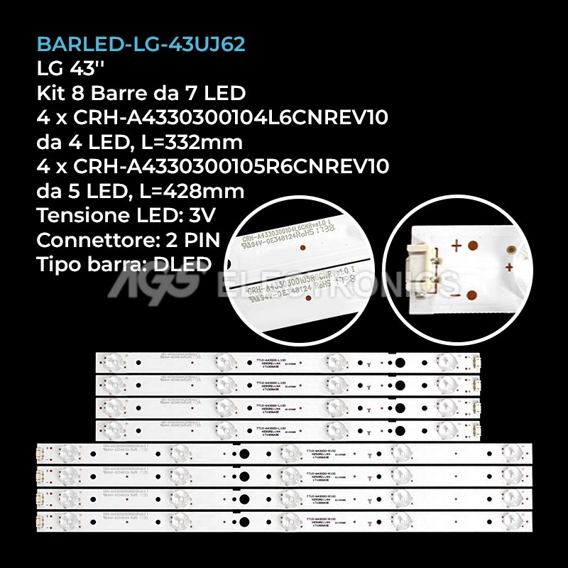 BARLED-LG-43UJ62