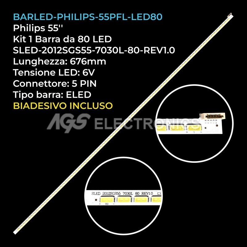 BARLED-PHILIPS-55PFL-LED80