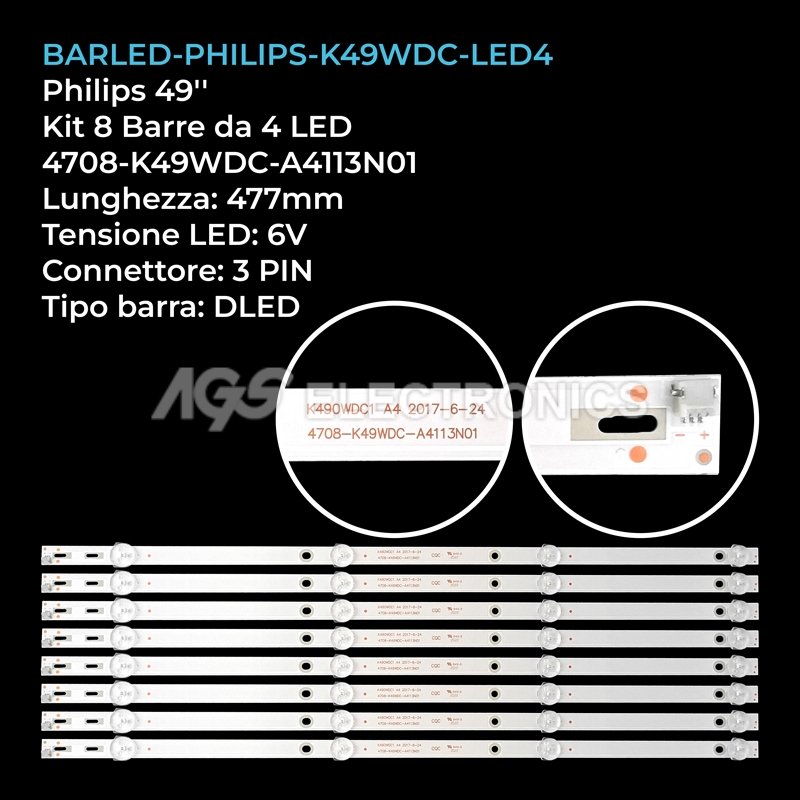 BARLED-PHILIPS-K49WDC-LED4