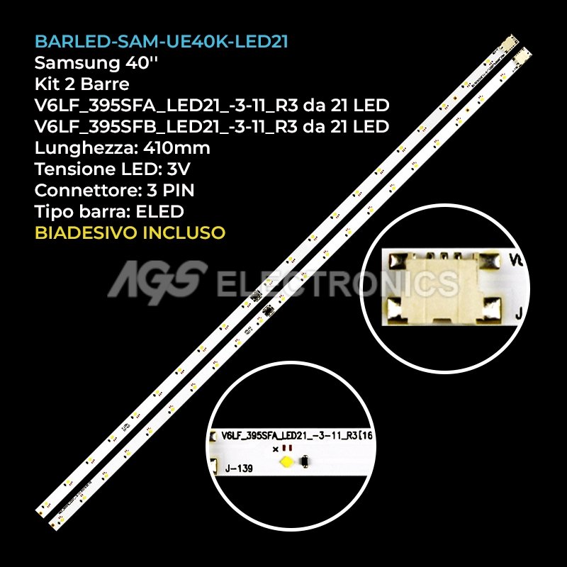 BARLED-SAM-UE40K-LED21