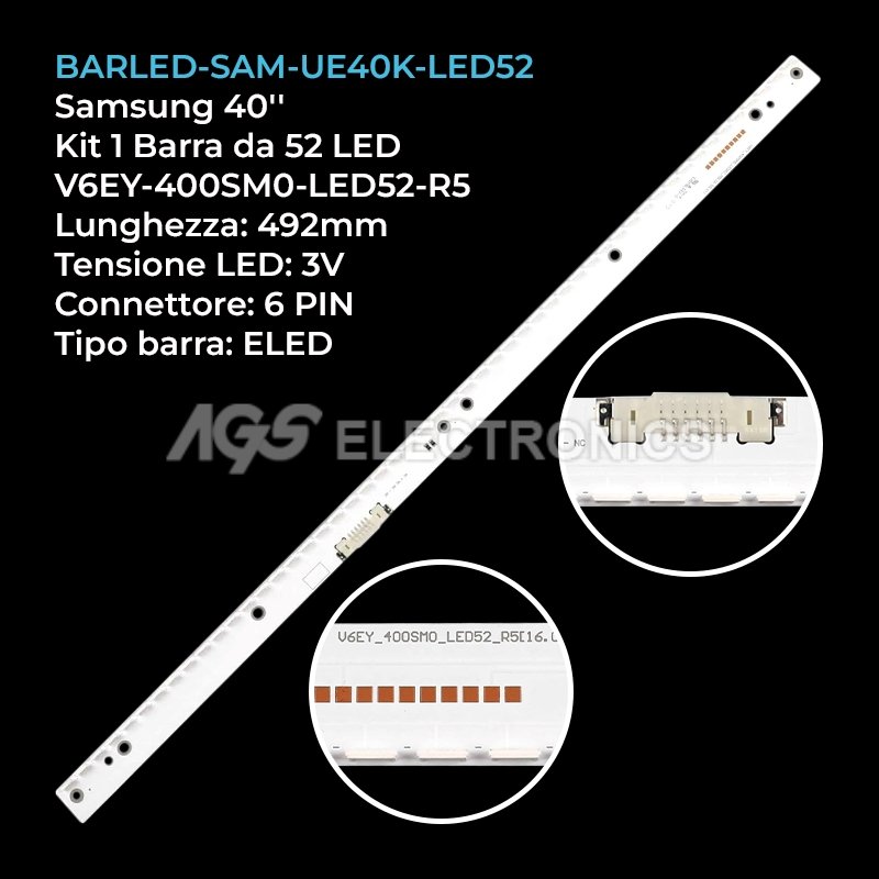 BARLED-SAM-UE40K-LED52
