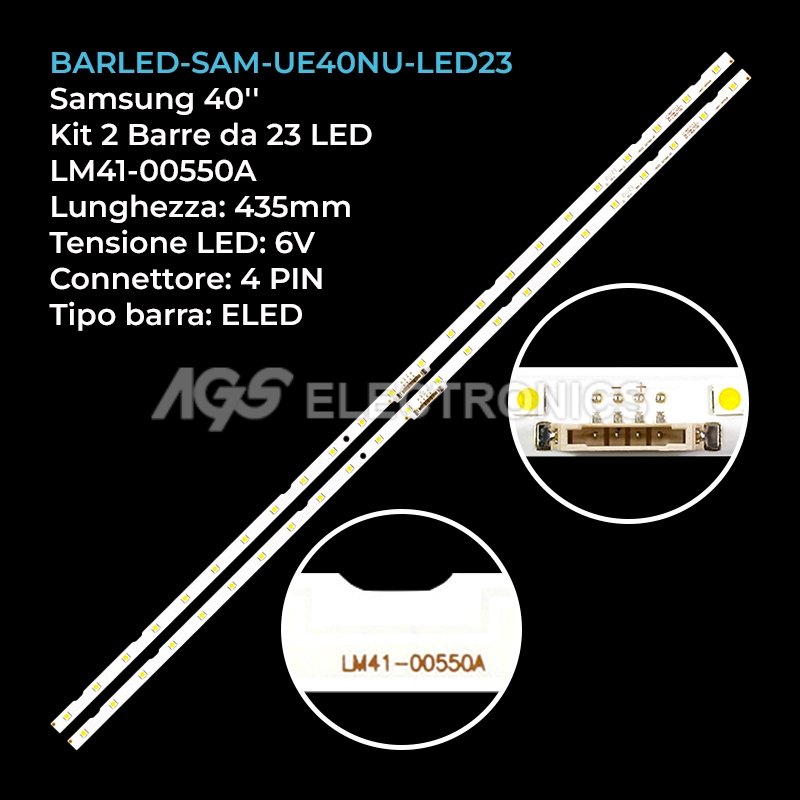 BARLED-SAM-UE40NU-LED23