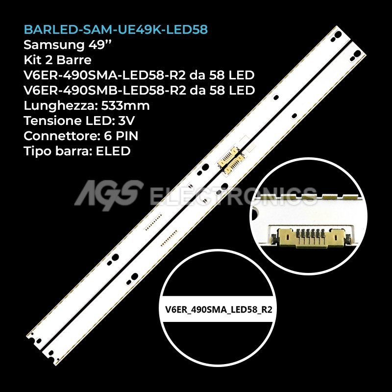 BARLED-SAM-UE49K-LED58