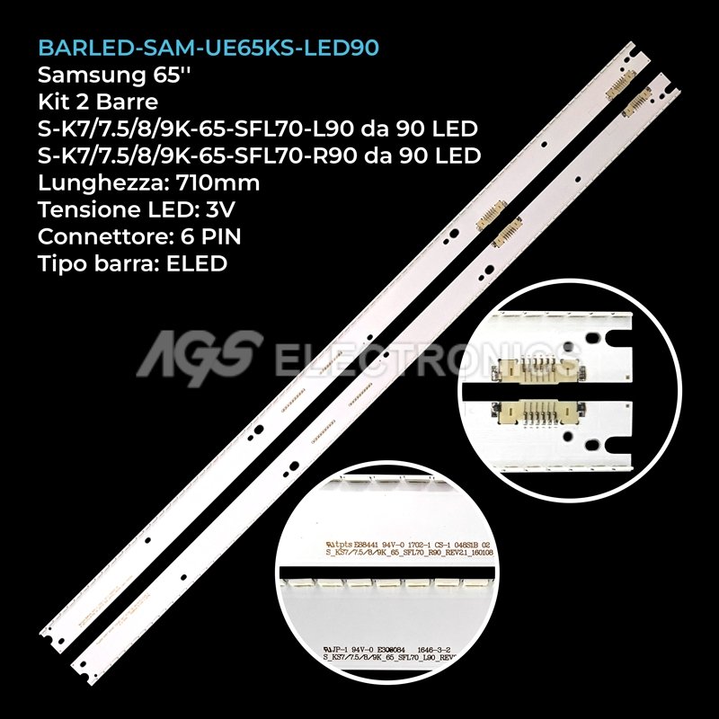 BARLED-SAM-UE65KS-LED90