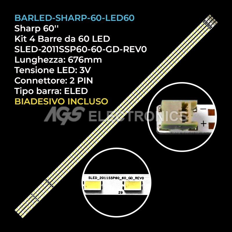 BARLED-SHARP-60-LED60
