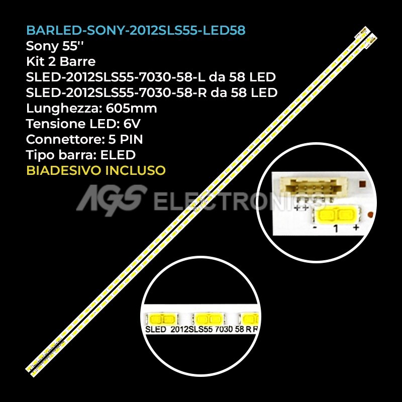 BARLED-SONY-2012SLS55-LED58