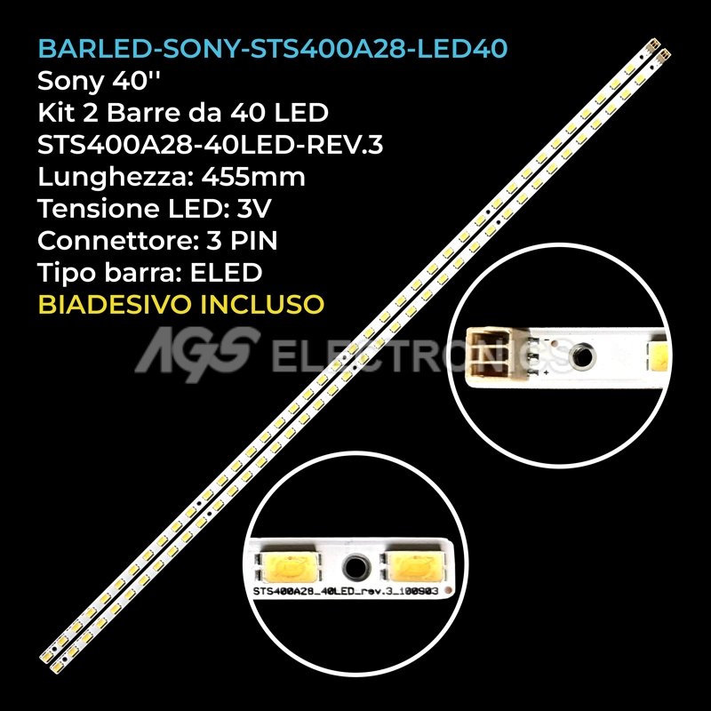 BARLED-SONY-STS400A28-LED40