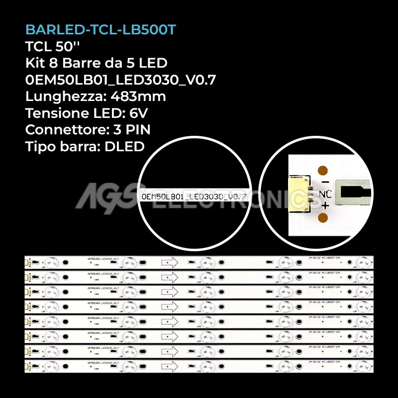 BARLED-TCL-LB500T