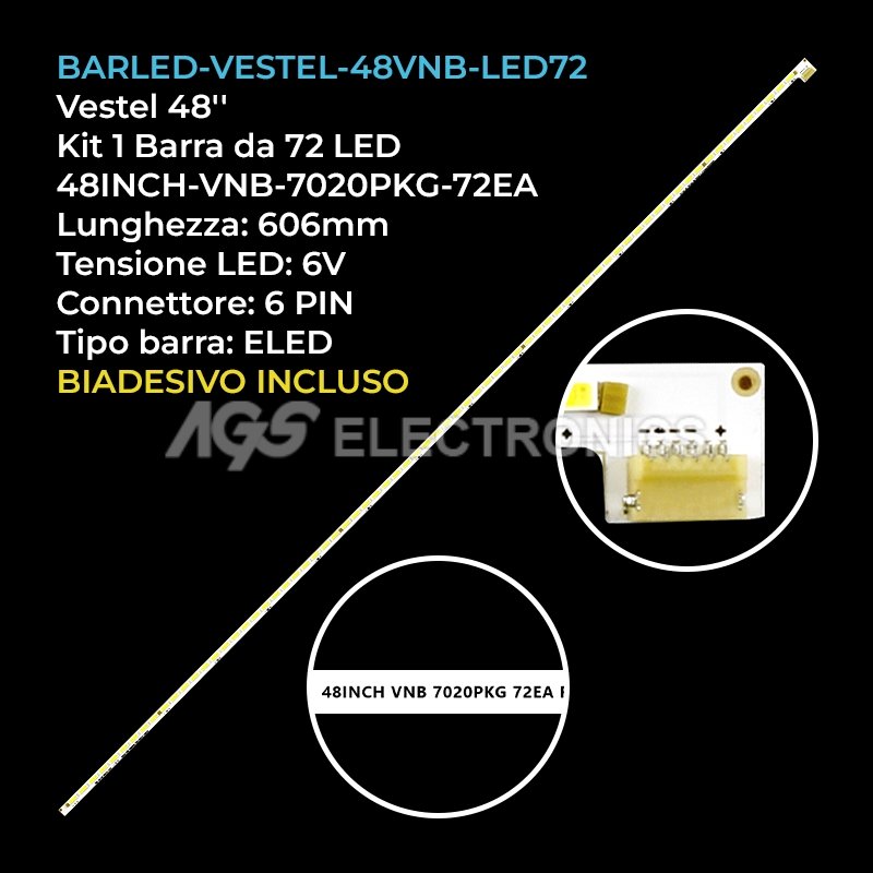 BARLED-VESTEL-48VNB-LED72
