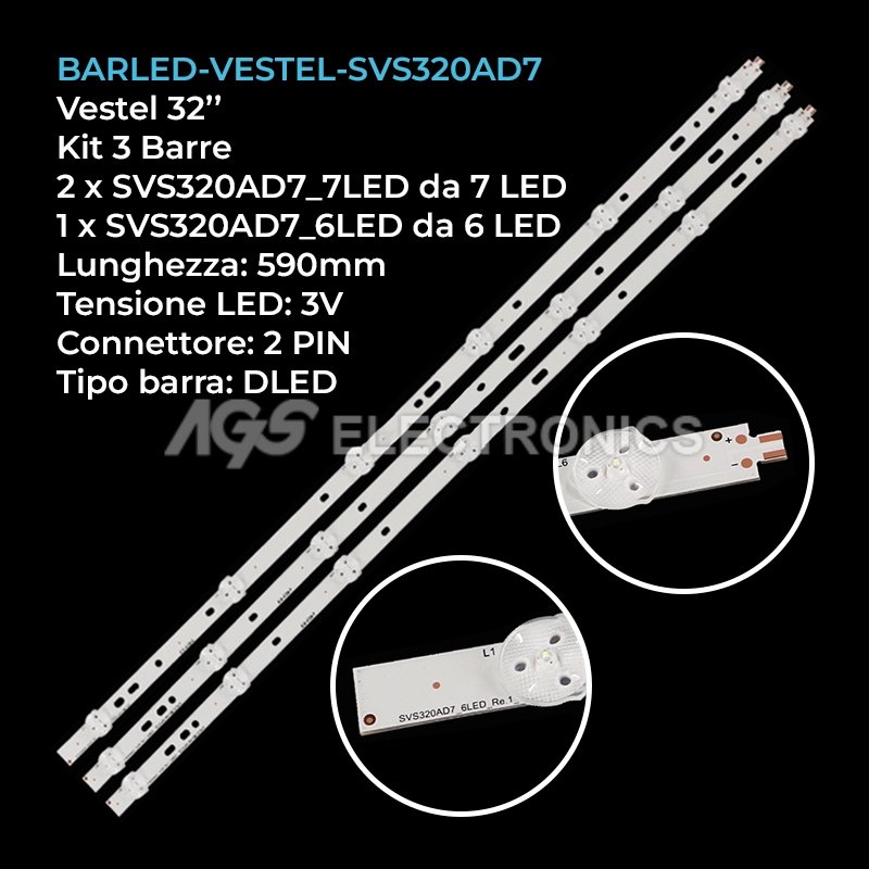 BARLED-VESTEL-SVS320AD7