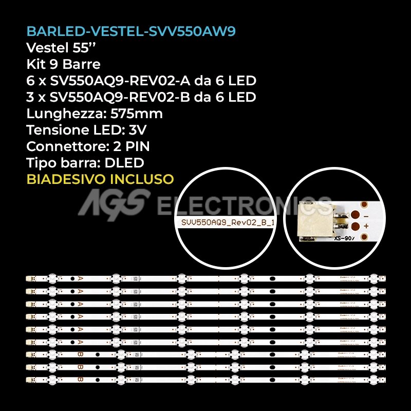 BARLED-VESTEL-SVV550AW9